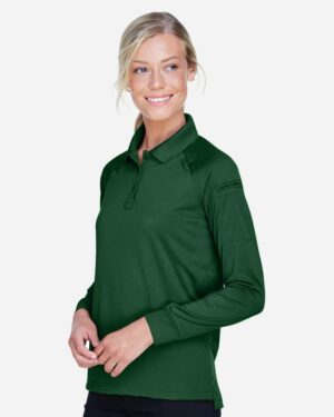 Harriton Women's Advantage Long Sleeve Tactical Polo - Image 14