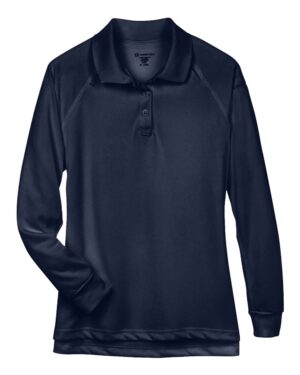 Harriton Women's Advantage Long Sleeve Tactical Polo - Image 16