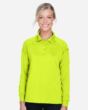 Harriton Women's Advantage Long Sleeve Tactical Polo - Image 33