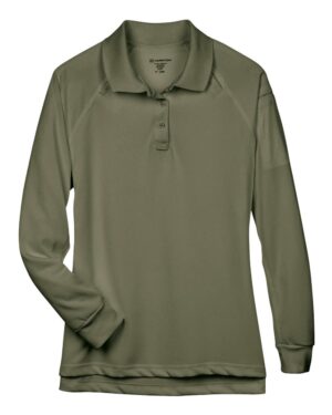 Harriton Women's Advantage Long Sleeve Tactical Polo - Image 36