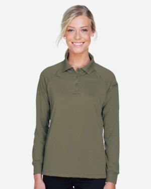 Harriton Women's Advantage Long Sleeve Tactical Polo - Image 38