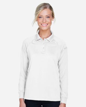 Harriton Women's Advantage Long Sleeve Tactical Polo - Image 48