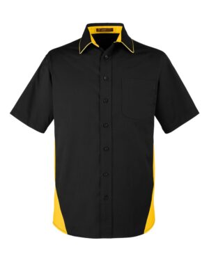 Harriton Men's Flash IL Colorblock Shirt - Image 7