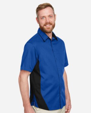 Harriton Men's Flash IL Colorblock Shirt - Image 29