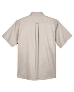 Harriton Men's Easy Blend™ Twill Dress Shirt with Stain-Release - Image 17