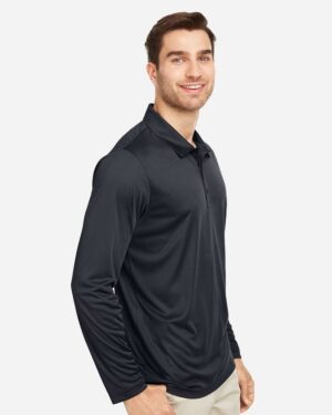 Team 365 Men's Zone Performance Long Sleeve Polo - Image 5