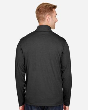 Team 365 Men's Zone Sonic Heather Performance Quarter-Zip Pullover - Image 10
