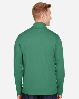 Team 365 Men's Zone Sonic Heather Performance Quarter-Zip Pullover - Image 25
