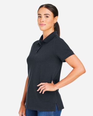 Harriton Women's Valiant Cotton Snag Protect Polo - Image 11