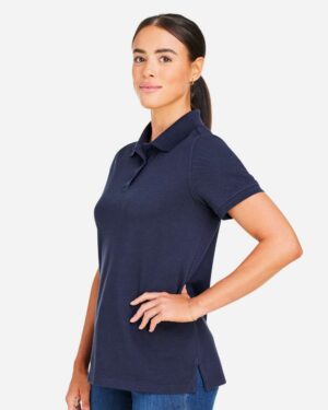 Harriton Women's Valiant Cotton Snag Protect Polo - Image 17
