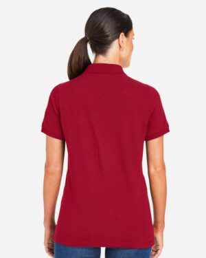 Harriton Women's Valiant Cotton Snag Protect Polo - Image 24