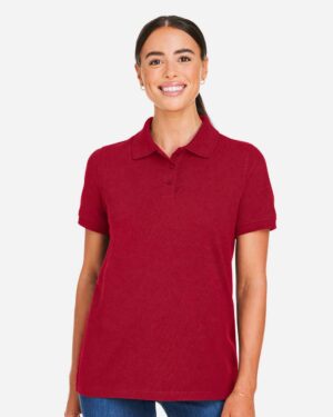 Harriton Women's Valiant Cotton Snag Protect Polo - Image 22