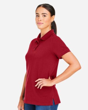 Harriton Women's Valiant Cotton Snag Protect Polo - Image 23