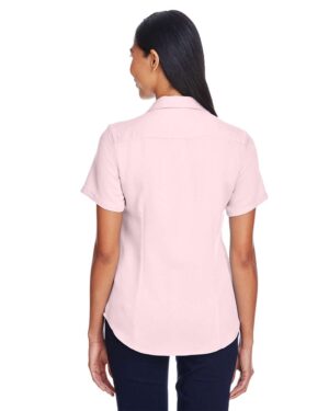 Harriton Women's Bahama Cord Camp Shirt - Image 10
