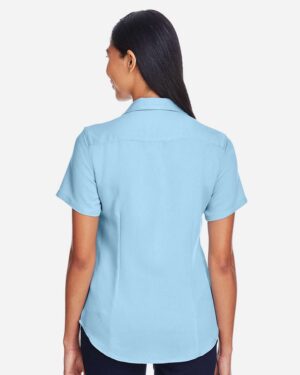 Harriton Women's Bahama Cord Camp Shirt - Image 15