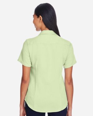 Harriton Women's Bahama Cord Camp Shirt - Image 25