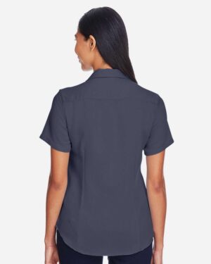 Harriton Women's Bahama Cord Camp Shirt - Image 30