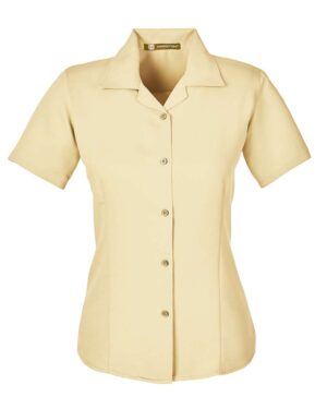 Harriton Women's Bahama Cord Camp Shirt - Image 31