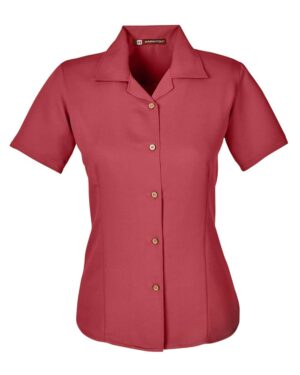 Harriton Women's Bahama Cord Camp Shirt - Image 36