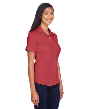 Harriton Women's Bahama Cord Camp Shirt - Image 39