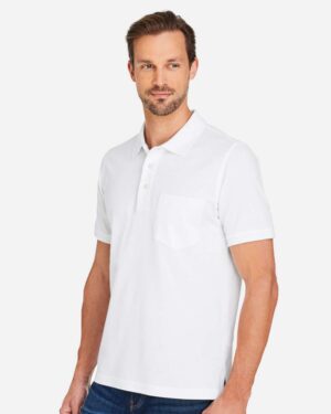 Harriton Men's Valiant Cotton Snag Protect Pocket Polo - Image 23