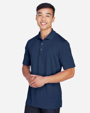 Harriton Men's Advantage Snag Protection Plus IL Snap Placket Polo - Image 14