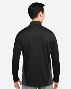 Harriton Men's Flash Snag Protection Plus IL Colorblock Quarter-Zip Pullover - Image 6
