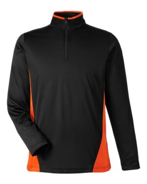 Harriton Men's Flash Snag Protection Plus IL Colorblock Quarter-Zip Pullover - Image 13