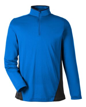 Harriton Men's Flash Snag Protection Plus IL Colorblock Quarter-Zip Pullover - Image 31