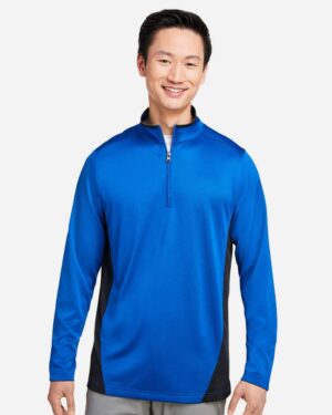 Harriton Men's Flash Snag Protection Plus IL Colorblock Quarter-Zip Pullover - Image 34