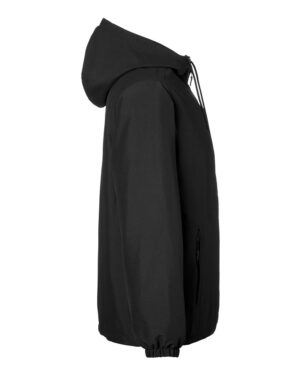 Harriton Unisex Flex Twill Hooded Jacket - Image 3