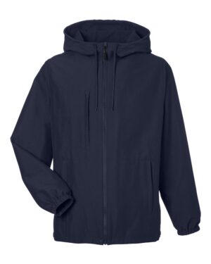 Harriton Unisex Flex Twill Hooded Jacket - Image 13