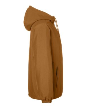 Harriton Unisex Flex Twill Hooded Jacket - Image 21