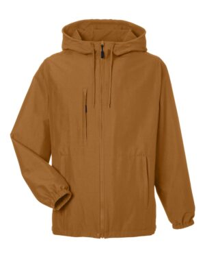 Harriton Unisex Flex Twill Hooded Jacket - Image 19