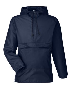 Team 365 Unisex Zone Protect Packable Anorak Jacket - Image 7