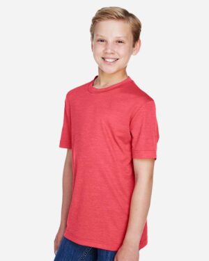 Team 365 Youth Sonic Heather Performance T-Shirt - Image 34