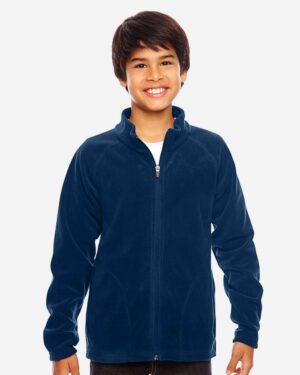 Team 365 Youth Campus Microfleece Jacket - Image 13