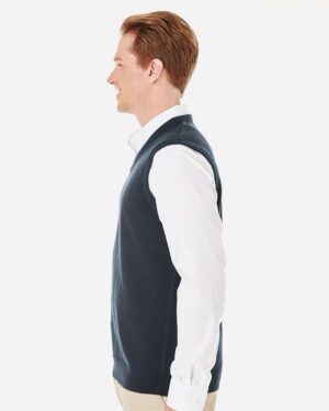 Harriton Men's Pilbloc™ V-Neck Sweater Vest - Image 7