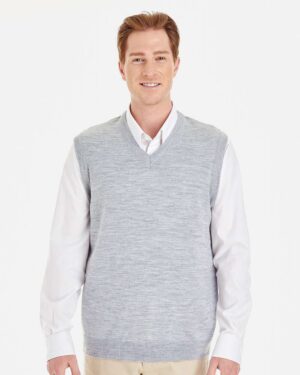 Harriton Men's Pilbloc™ V-Neck Sweater Vest - Image 10