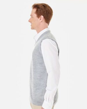 Harriton Men's Pilbloc™ V-Neck Sweater Vest - Image 11