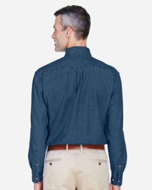 Harriton Men's Denim Shirt - Image 5