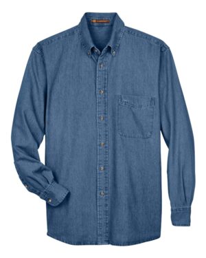 Harriton Men's Denim Shirt - Image 6