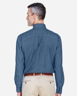 Harriton Men's Denim Shirt - Image 10