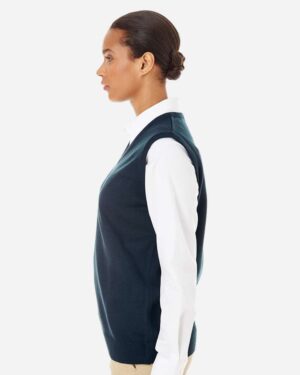 Harriton Women's Pilbloc™ V-Neck Sweater Vest - Image 7