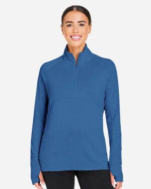 Puma Golf Women's Bandon Quarter-Zip Pullover - Image 10