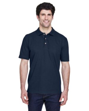 UltraClub Men's Classic Piqué Polo - Image 3