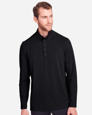 North End Men's JAQ Stretch Performance Snap-Neck Pullover - Image 3