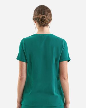 Onna Women's Invincible V-Neck Stretch Scrub Top - Image 17