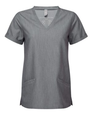 Onna Women's Invincible V-Neck Stretch Scrub Top - Image 18