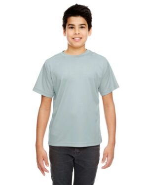 UltraClub Youth Cool & Dry Sport Performance Interlock T-shirt - Image 6